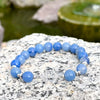 12 - Bracelet Zodiaque du Sagittaire *l'Aventurine Bleue*