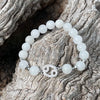 7 - Bracelet Zodiaque du Cancer *le Jade Blanc*