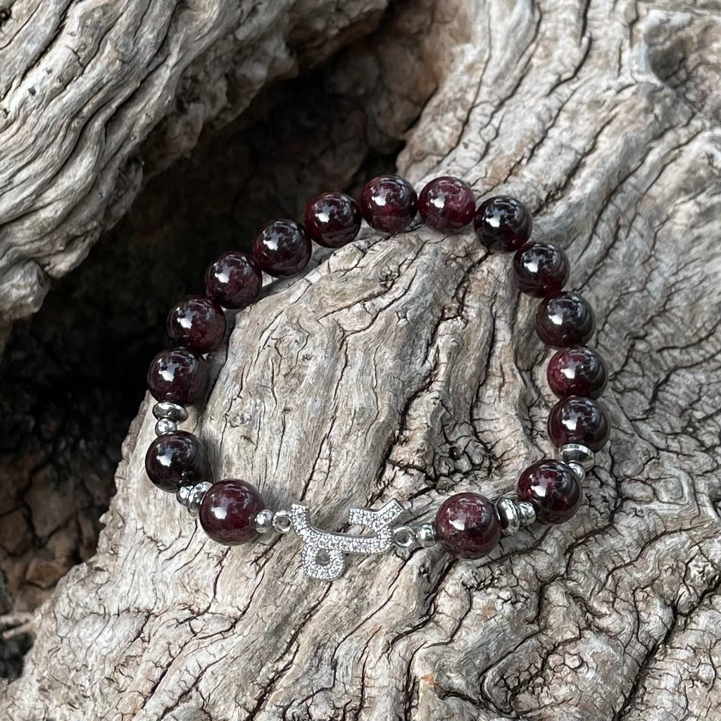 Stretch Bracelet | 6mm Beads (Red Garnet A Grade) – Cherry Tree Collection