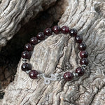 1 - Capricorn Zodiac Bracelet *the Garnet*