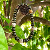 Bracelet in Pyrite and Zebra Jasper