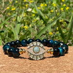 Blue Tiger Eye Bracelet