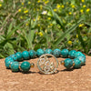 African Turquoise Bracelet