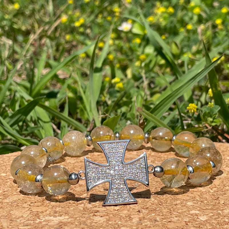 Rutilated Quartz Bracelet