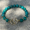 African Turquoise Bracelet