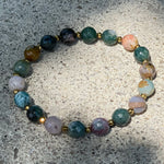 ♥︎ Bracelet en Agates Indiennes