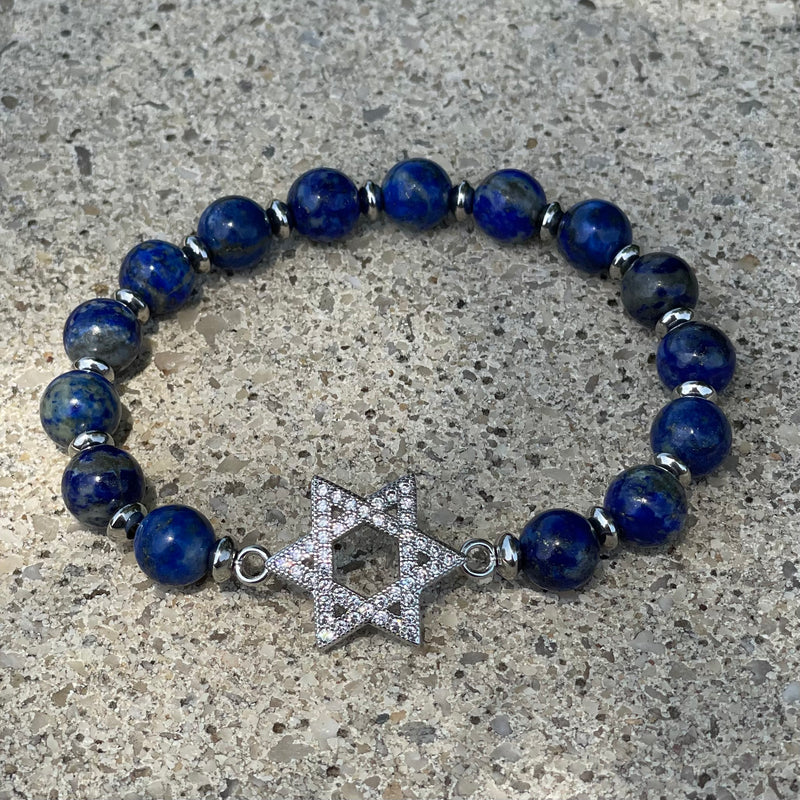 ♥︎ Bracelet en Lapis Lazuli